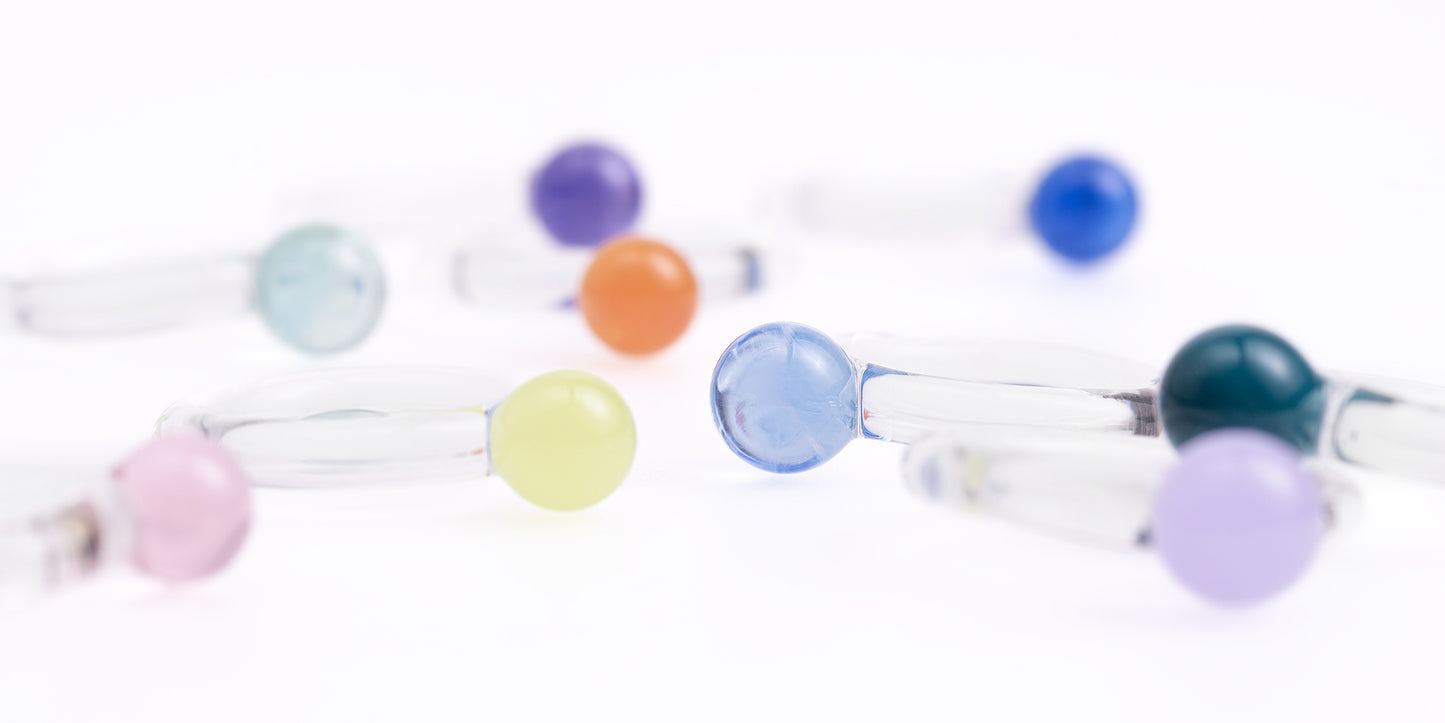 Bella ring in bright blue