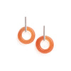 Emma earrings in orange