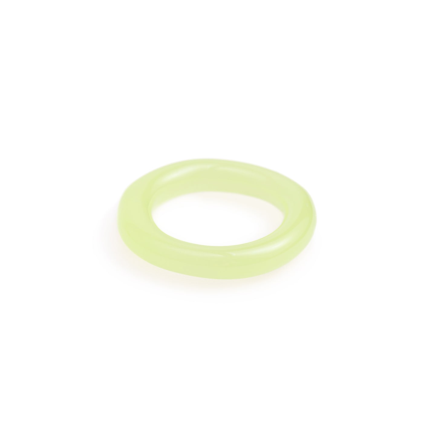 Ada ring in neon yellow