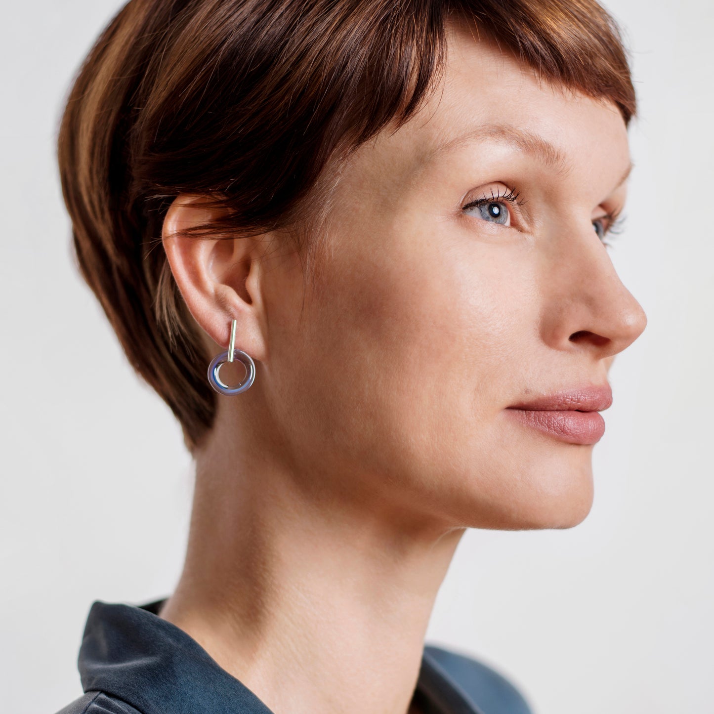 Emma earrings in orange