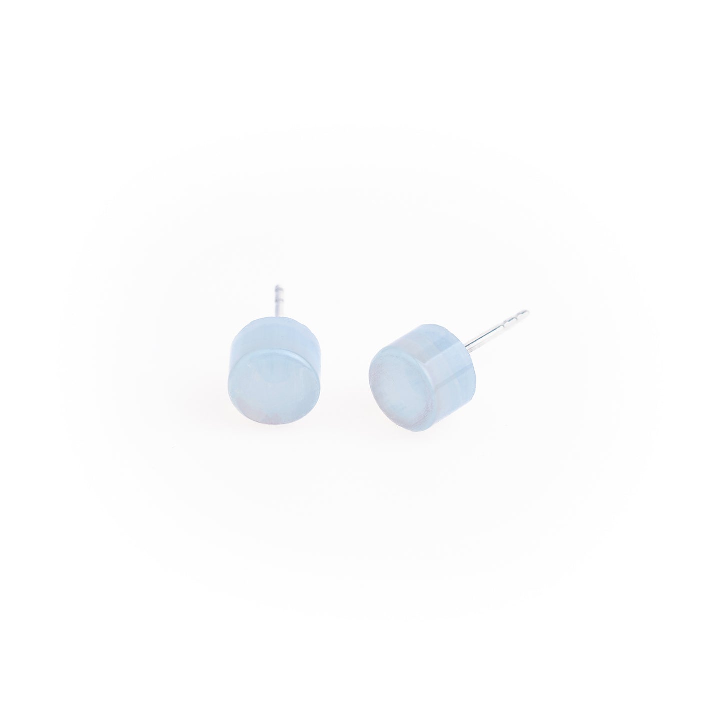 Confetti earrings in mint green