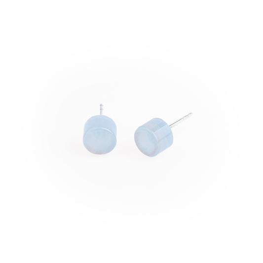 Confetti earrings in mint green