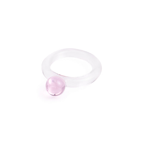 Bella ring in light pink
