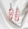 Leia earrings-candy pink