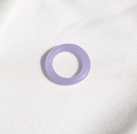 Ada ring in pastel purple