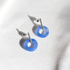 Emma earrings in bright blue